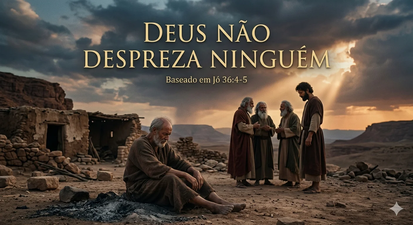 Deus não despreza ninguém